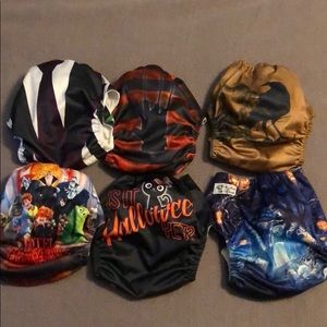 Halloween themed cloth baby diapers